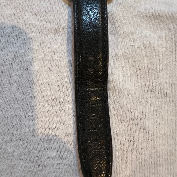 Haurex Talento Men’s Watch Model 1A367UNN with Vera  Pelle black leather band - Picture 14 of 15